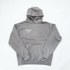 Abundant Life Hoodie Men's/Unisex - White/ Black Embroidered
