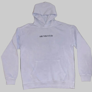 ABUNDANT life Men's/Unisex Hoodie - Black Art