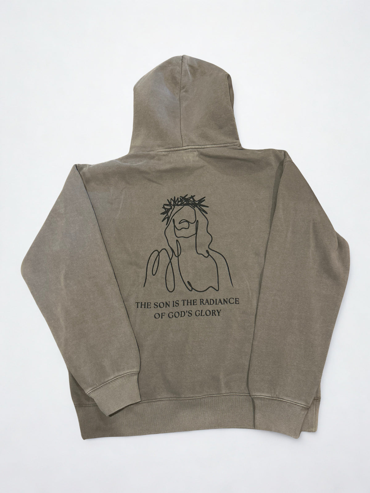 Women’s ABUNDANT life Hoodie - Black Art