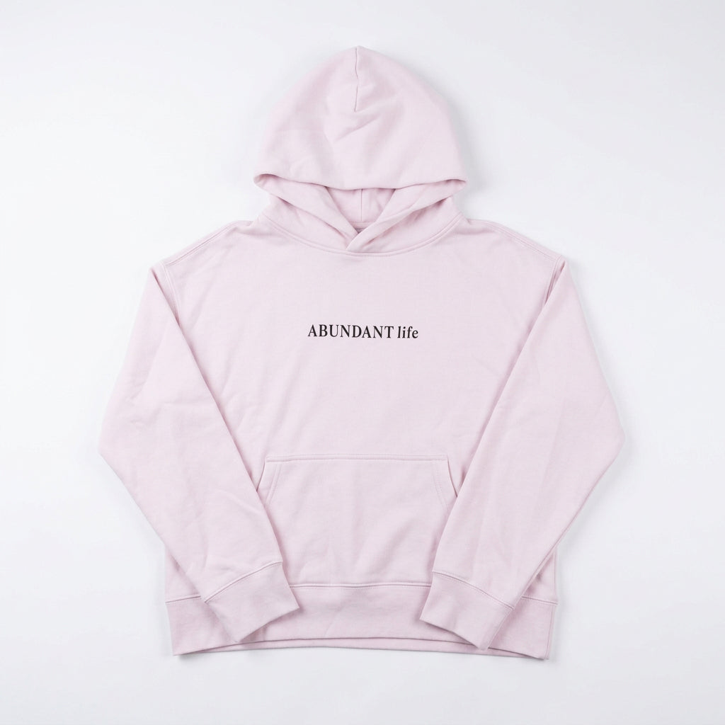 Women’s ABUNDANT life Hoodie - Black Art