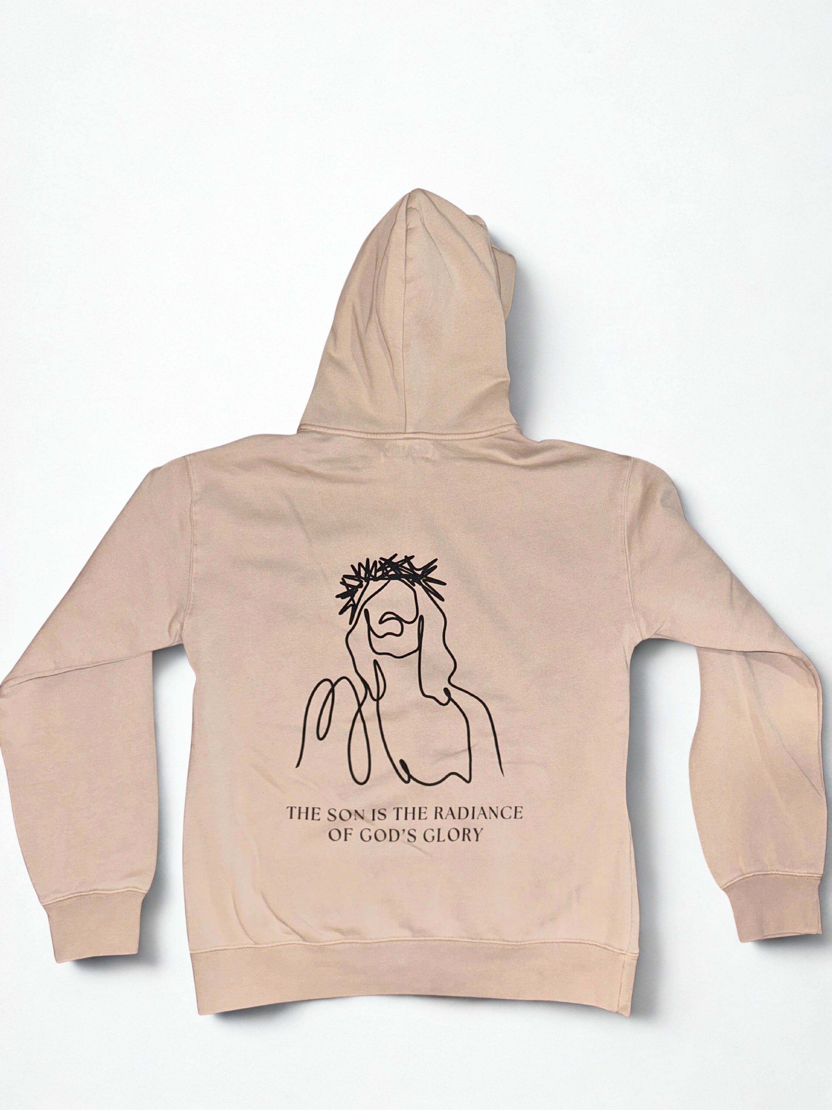 ABUNDANT life Men's/Unisex Hoodie - Black Art