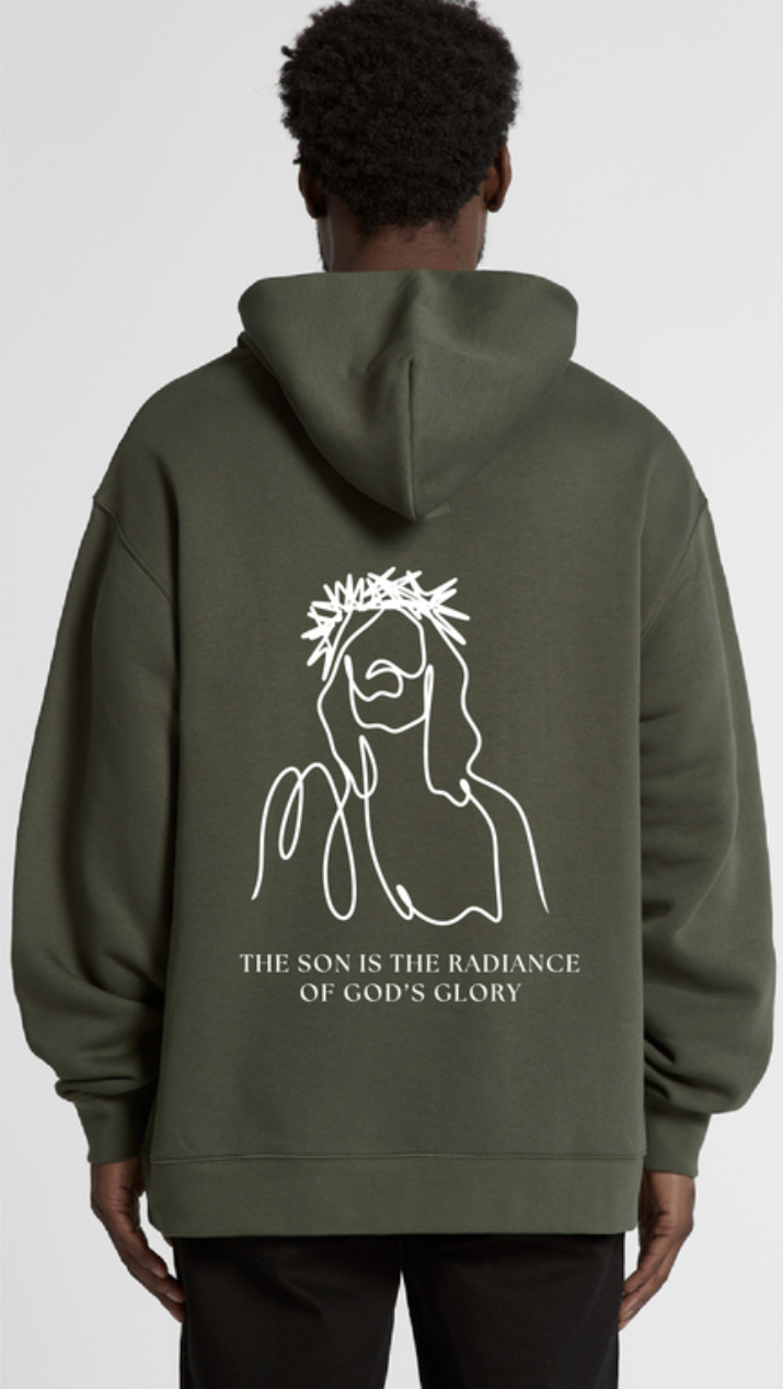 ABUNDANT life Men's/Unisex Hoodie - White Art