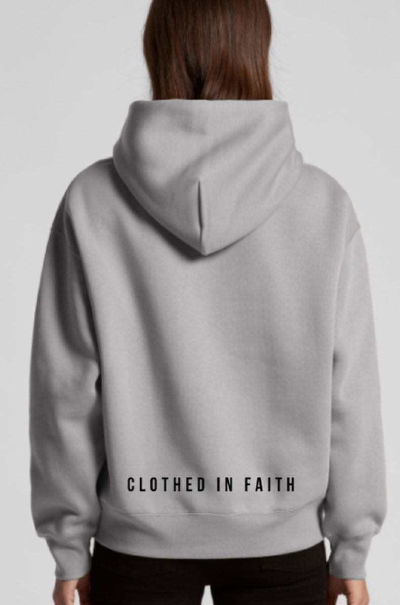 ABUNDANT life Women's Hoodie - Embroidered Black